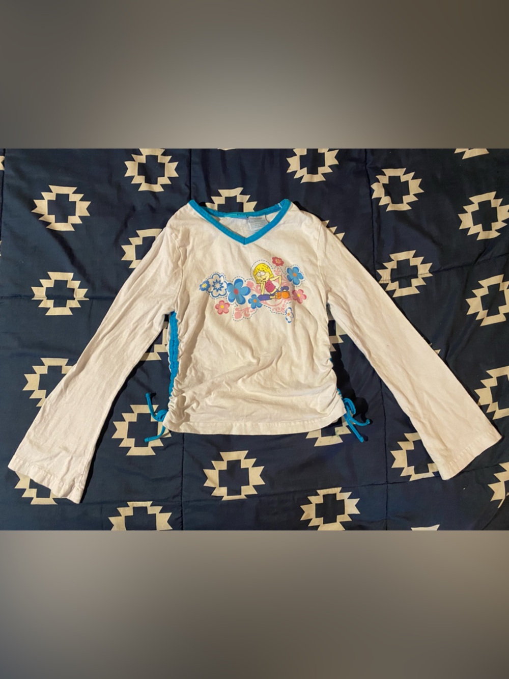 Y2K Lizzie Mcquire Kids Long Sleeve Shirt